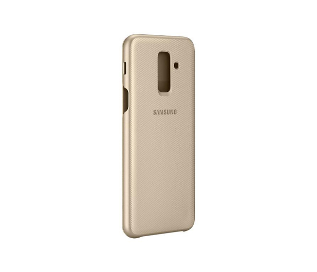 Samsung Wallet Cover do Samsung Galaxy A6+ złoty - 444720 - zdjęcie 7